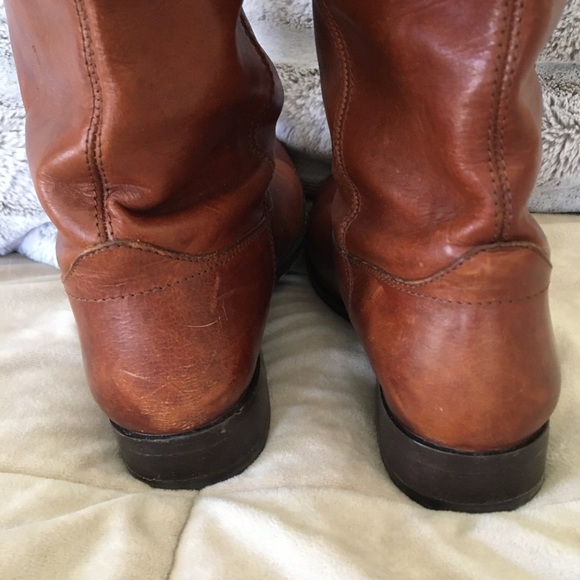EUC Frye Melissa button boots in Cognac 8 1/2 - Picture 5 of 12